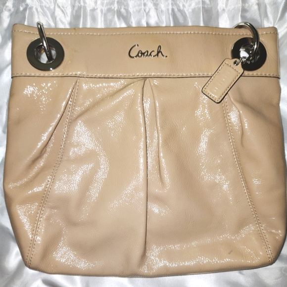 Coach-Beautiful Nude Coach Crossbody - Picture 1 of 4